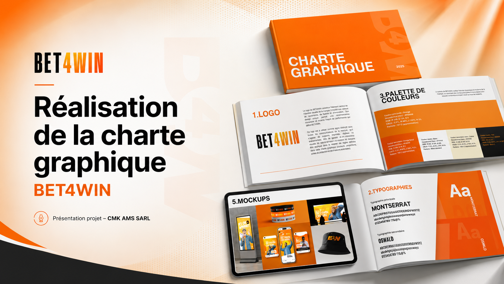 BET4WIN : création d’une identité visuelle dynamique et performante